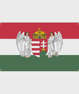 Historische Hongarije Vlag 90x150cm (1920-1946)