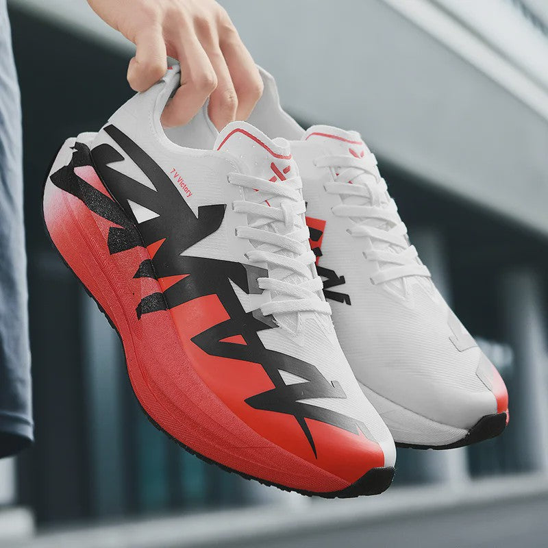 Heren Hardloopschoenen: Ademend Mesh, Comfort & Grip voor Outdoor & Casual Gebruik
