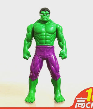 5-delige Actiehelden Figuren Set - Spiderman, Iron Man, Hulk, Captain America & Ultraman