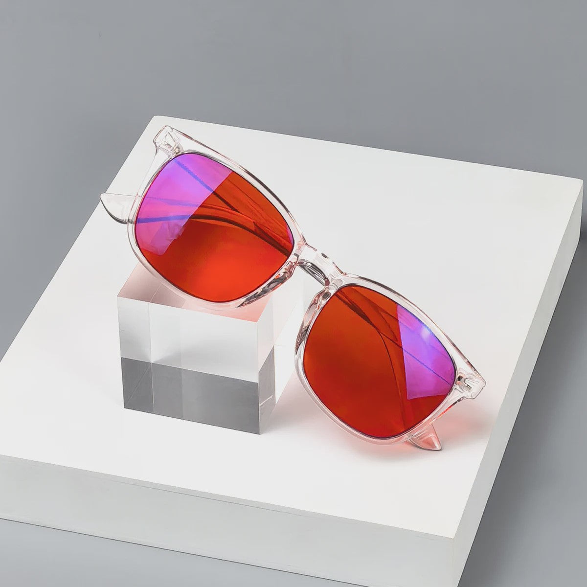 SHINU Slaapbril met Rode Lens: Blokkeert 99% Blauw Licht voor Betere Slaap en Minder Oogvermoeidheid
