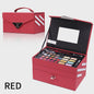 Complete Make-up Koffer Set: Oogschaduw, Lippenstift, Liner & Blush voor Elk Moment