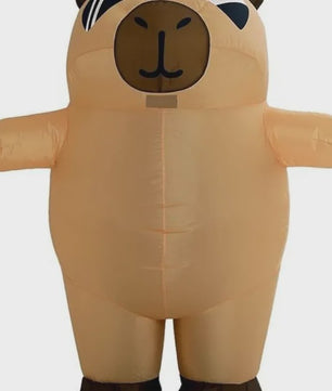 Opblaasbaar Kapibara Kostuum - Uniek voor Feestjes, Halloween & Carnavals