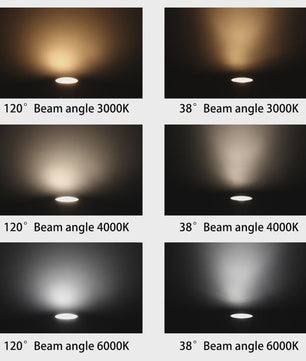 10x GU10 LED Spot Lamp 3W - Kies Warm Wit, Neutraal Wit of Koel Wit (3000K-6000K)