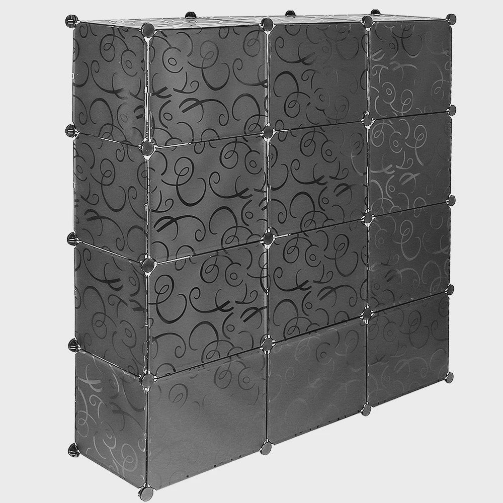 Modulaire Schoenenkast voor 48 Paar Schoenen - 3x8 Vakken - Hal, Entree, Slaapkamer