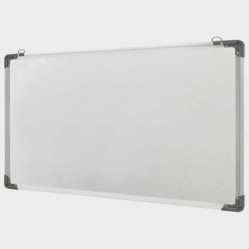 Magnetisch Whiteboard Wit 110x60 cm Staal - Ideaal voor Thuis, Kantoor en Vergaderruimtes