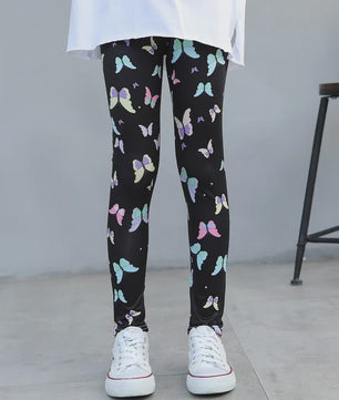 Meisjes Leggings met Print | Comfortabele Stretch Broekjes voor Lente, Zomer & Herfst (2-12 Jaar)