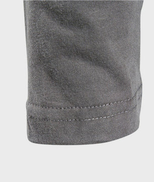 Heren Longsleeve T-shirt van 100% Katoen - Klassiek, Effen en Casual voor Lente