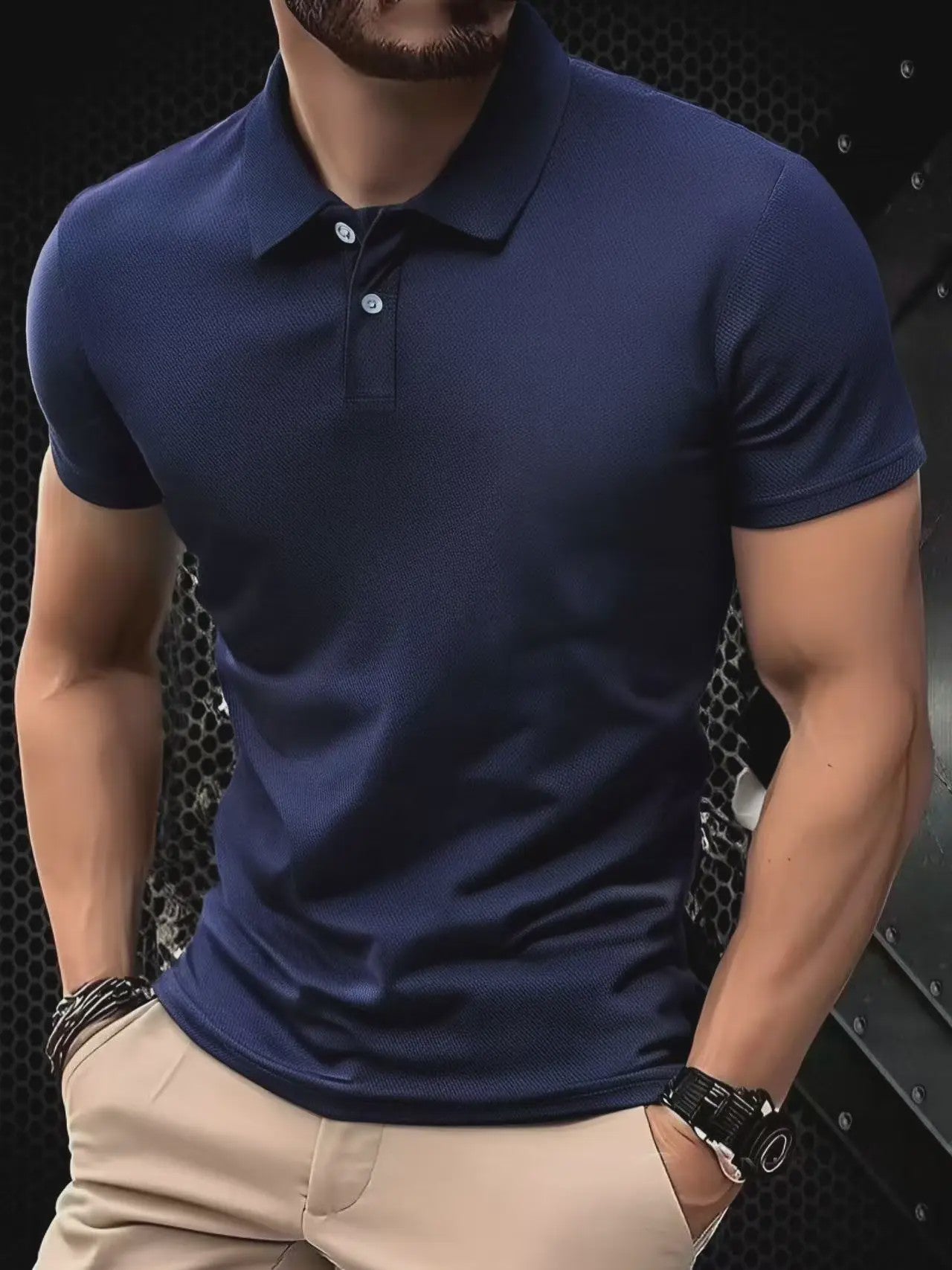 Heren Poloshirt Ultra-Licht Ademend Sneldrogend - Perfect voor Sport & Fitness