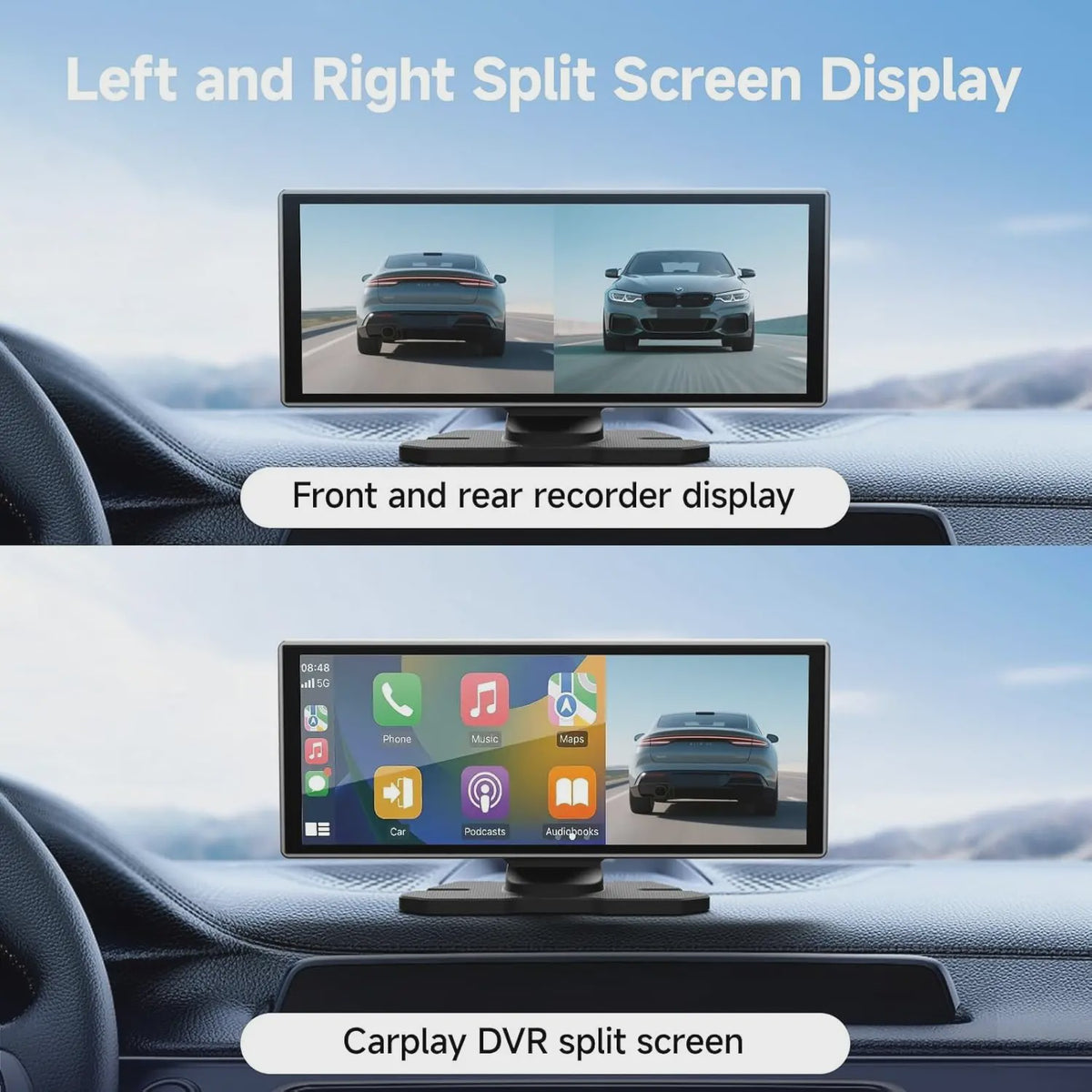 Universele 11.26" Draadloze CarPlay & Android Auto Multimedia Auto Scherm