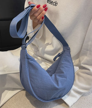 Casual Nylon Hobo Crossbody Tas Dames - Grote Capaciteit Schoudertas voor Reizen