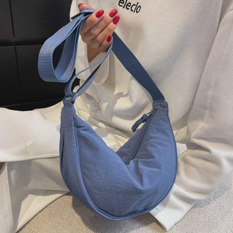 Casual Nylon Hobo Crossbody Tas Dames - Grote Capaciteit Schoudertas voor Reizen