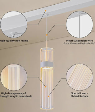 Moderne Hanglamp 3-lichts Cilinder LED - Verstelbaar Licht & Kleurtemperatuur