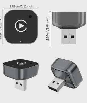 Draadloze CarPlay & Android Auto Adapter - 2-in-1 Carlinkplay Dongle