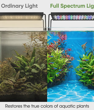 LED Aquarium Verlichting met Timer & Instelbare Helderheid - Full Spectrum, Verstelbaar