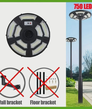 UFO Solar Buitenlamp met Bewegingssensor - Automatisch Aan/Uit
