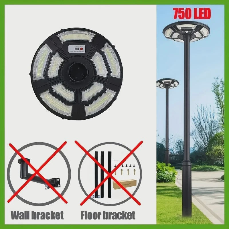 UFO Solar Buitenlamp met Bewegingssensor - Automatisch Aan/Uit