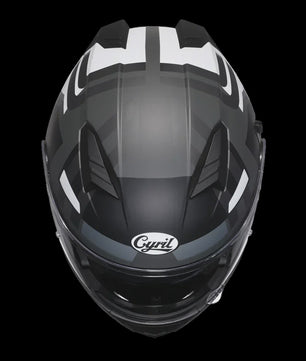 Cyril Motorcross Flip-Up Helm - Volledig Gelaatsmasker met Breed Helder Vizier & DOT Keurmerk