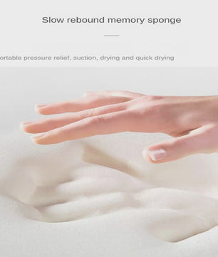 Antislip Badmat met 3D Steen Design - Absorberend & Sneldrogend