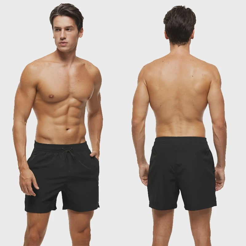 Heren Zwembroek Zomer Sportief Ademend met Elastische Tailleband, Mesh Voering en Zakken