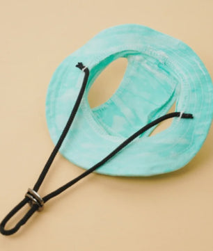 Grappige Honden- en Katten Zonnehoed met Oorgaten - Stijlvolle Tie-Dye Pet Accessoires