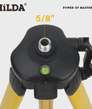 HILDA Aluminium Laser Statief - 1.2m Verstelbaar Hoogte Statief met 5/8" Schroefdraad
