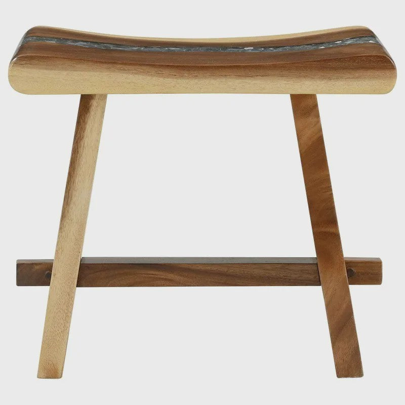 Douchekruk Massief Suar Hout - Natuurlijk Design 50 x 30 x 44 cm