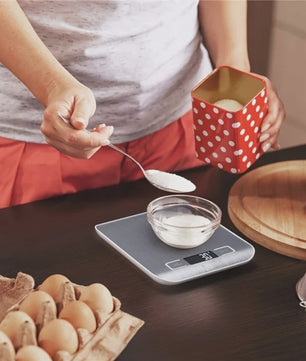 Precisie Keukenweegschaal Digitaal - 10kg/1g - Roestvrij Staal - Bakken & Koken