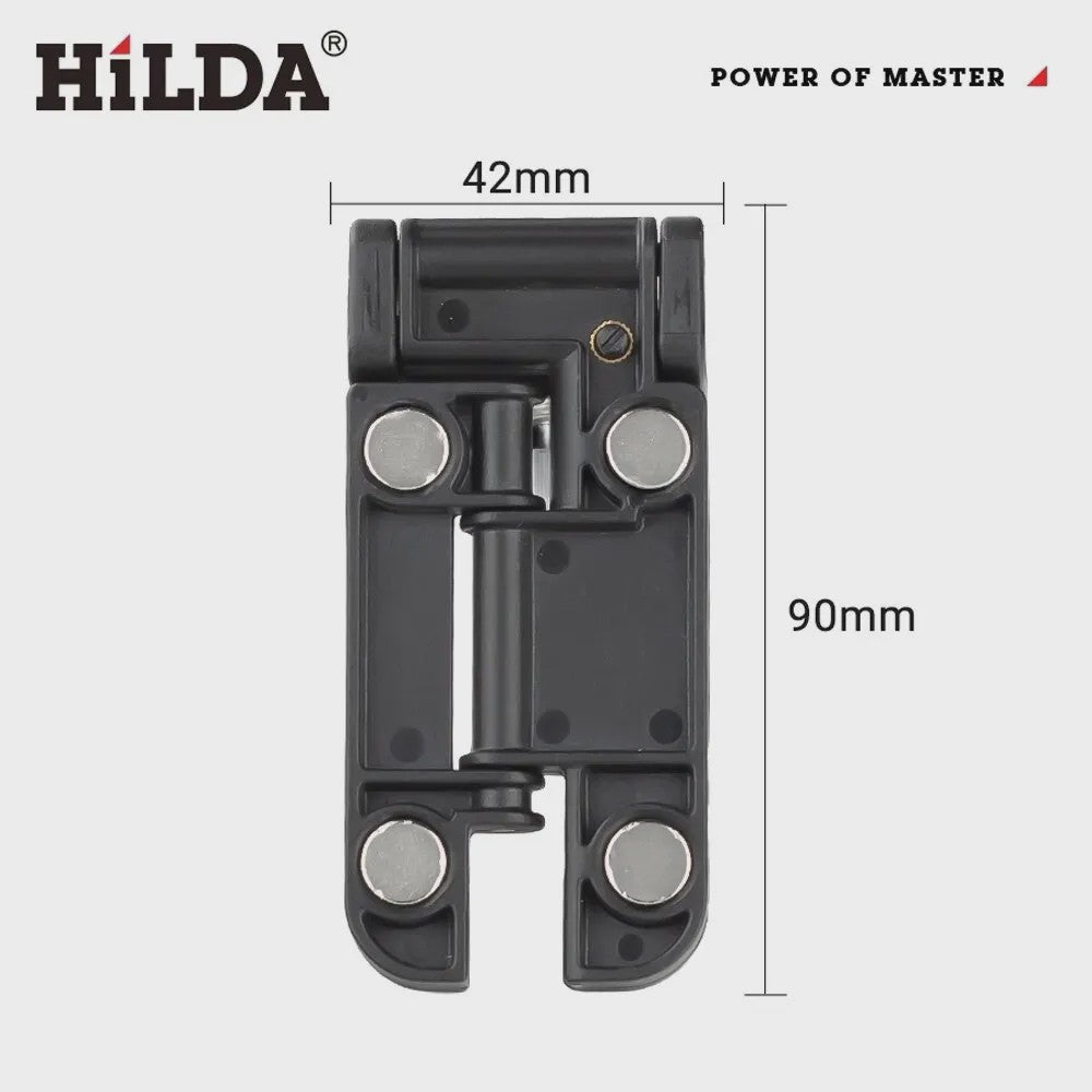 HILDA Mini Laser Level Muurbeugel met 180° Verstelbaarheid en Sterke Magneet