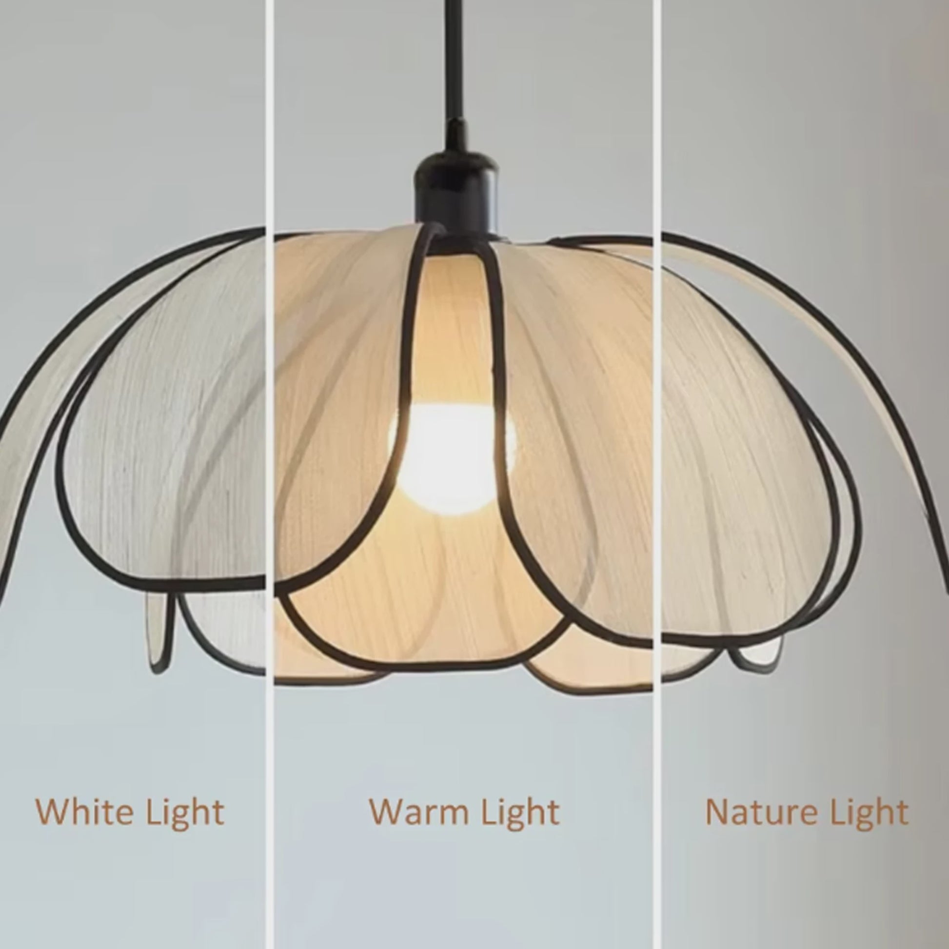 Moderne Petal Hanglamp - In Hoogte Verstelbaar - Sfeervolle Verlichting voor Woonkamer, Eetkamer & Keuken
