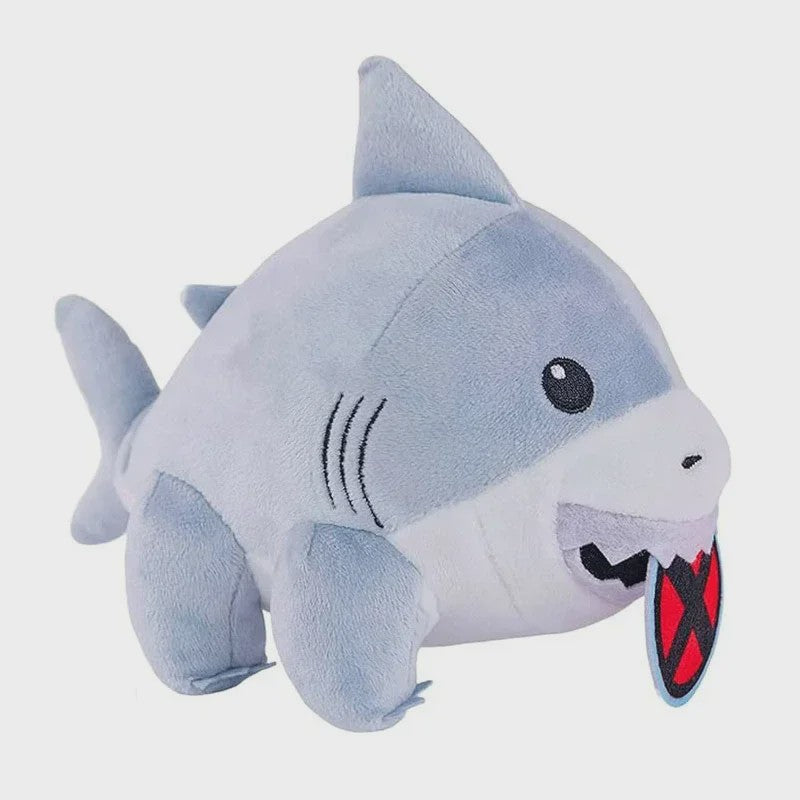 Jeff de Land Shark Pluche Knuffel - Zacht Anime Speelgoed voor Kinderen & Decoratie