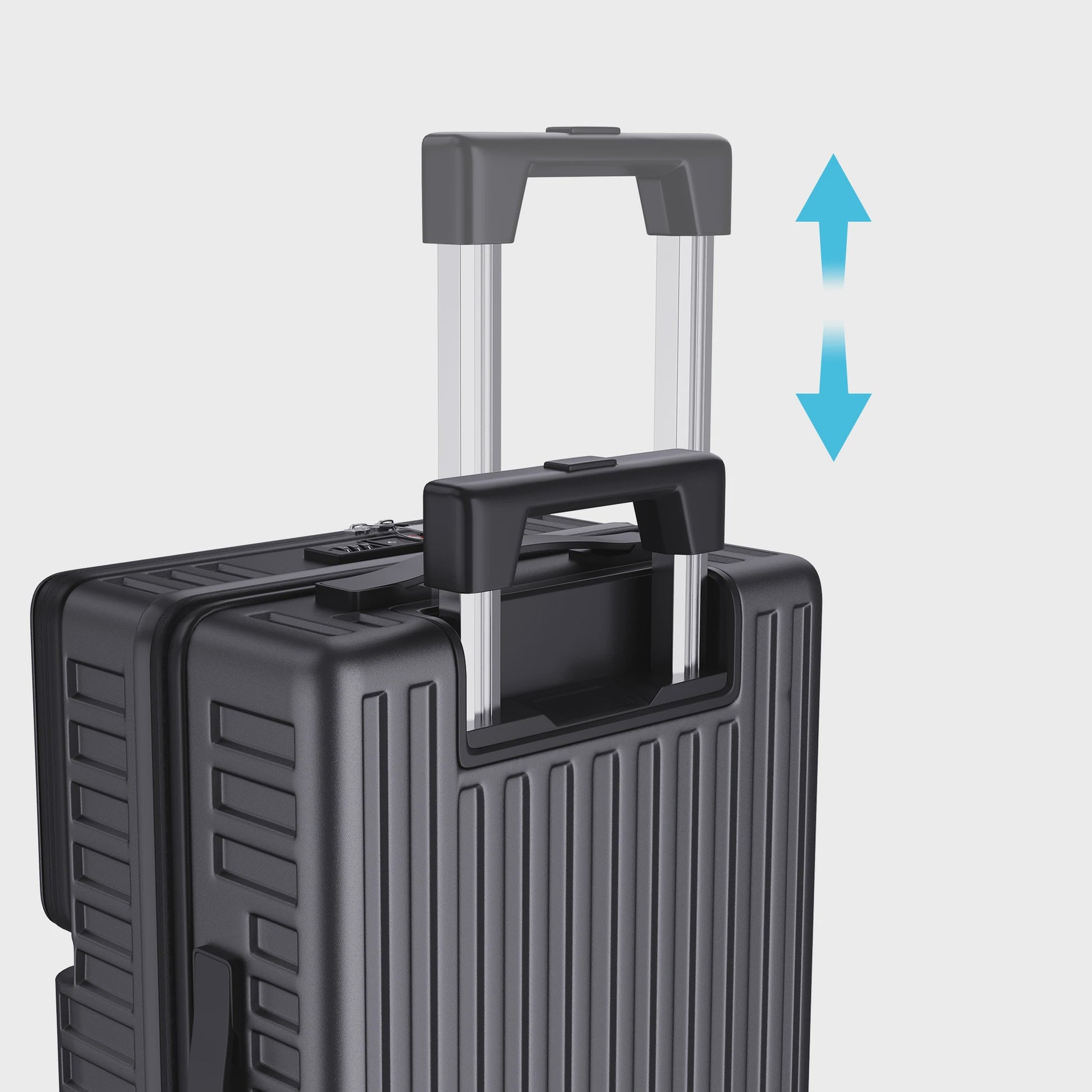 2-delige ABS Hardcase Koffer Set met TSA Slot - 20" & 24" Spinner Trolleys