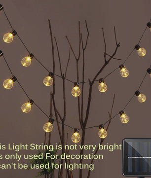 Solar LED Slinger Verlichting - Sfeervolle Tuindecoratie met 10/20/38 Lampjes