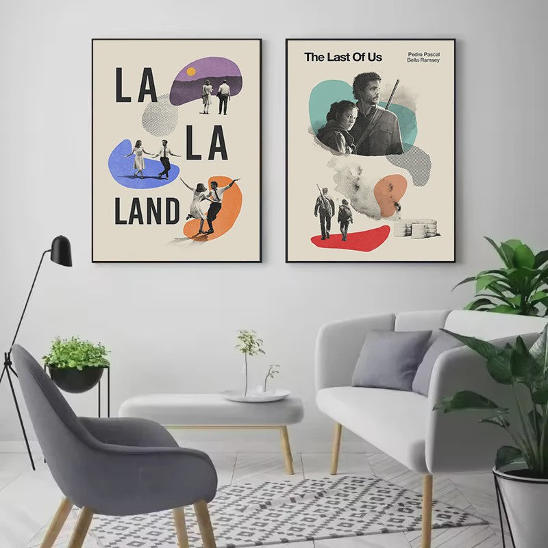 Vintage Film Posters Collectie - Iconische Klassiekers op Canvas
