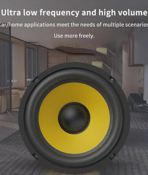 Universele Coaxiale Woofer Luidspreker (5-10 Inch) - Krachtige Bass & HiFi Geluid voor Auto en Huis