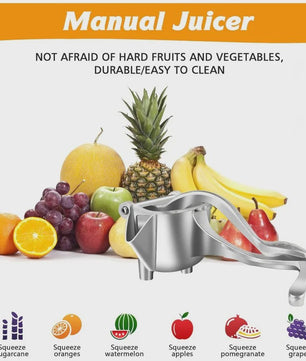 Handmatige Citruspers en Fruit Squeezer - Zwaar Uitgevoerd Metaal