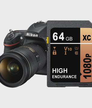 High-Speed SDXC Geheugenkaart - 8GB tot 512GB - Class 10, 1080p Video, Hoge Duurzaamheid