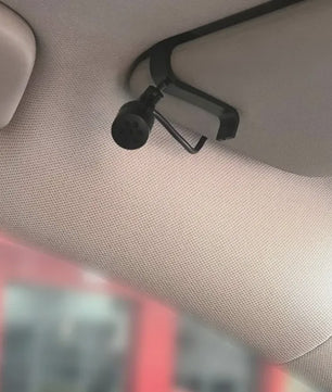 Externe Auto Microfoon met 3.5mm Jack - Clip-on voor Auto DVD Radio & Professionals