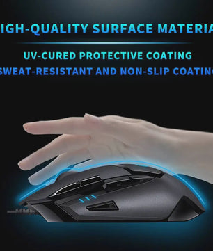 Logitech G402 Hyperion Fury FPS Gaming Muis - 1ms Respons, 32-bit ARM Processor, Anti-Slip
