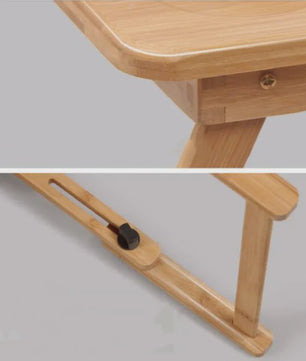 Opvouwbaar Laptop Bureau voor Bed en Sofa - Draagbare Bedtafel voor Lezen en Studeren
