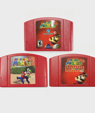 64-Bit Console Game Cartridge Collectie - Mario Serie (NTSC Versie)