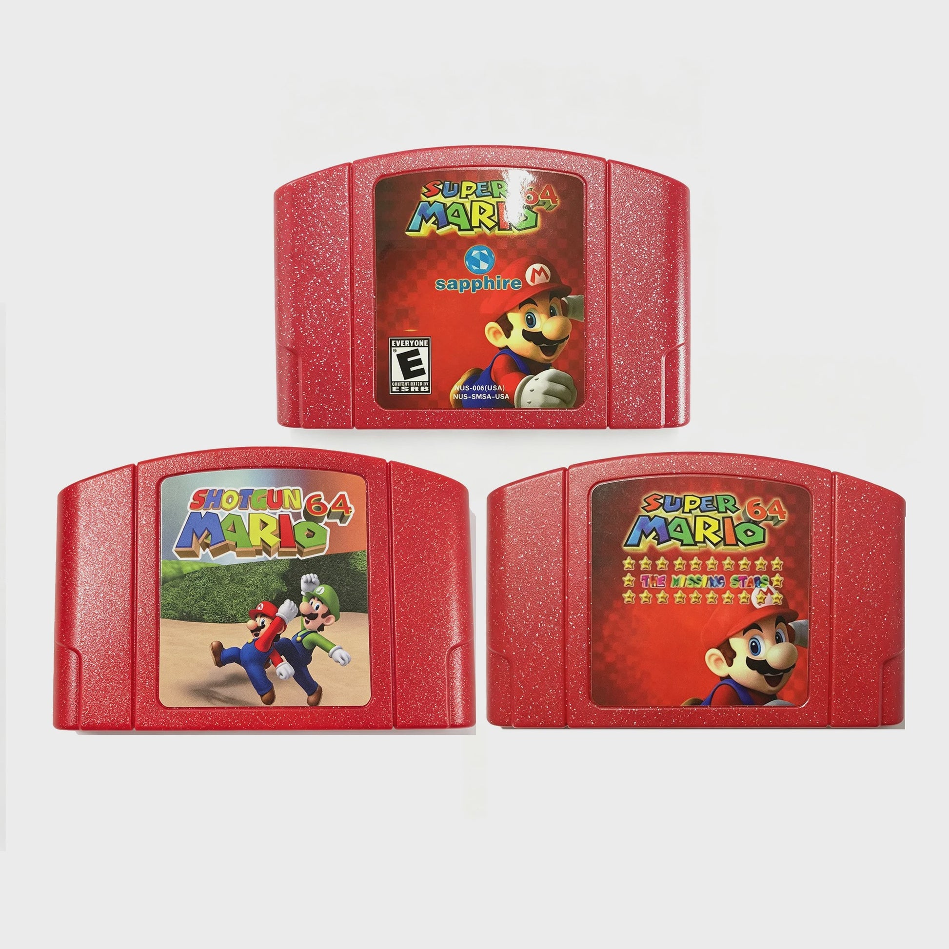 64-Bit Console Game Cartridge Collectie - Mario Serie (NTSC Versie)