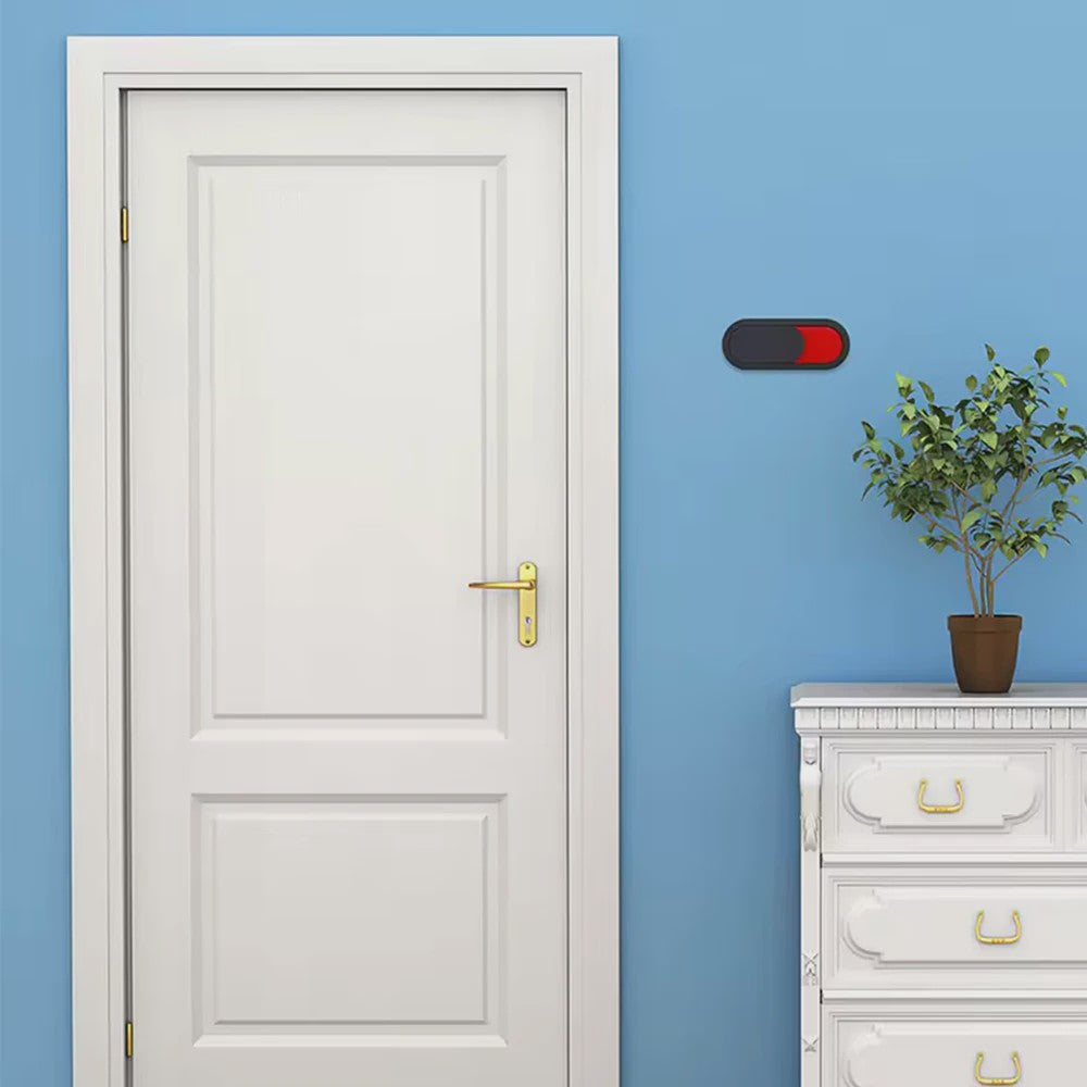 Privacy Deurbordje Bezet/Vrij - Niet Storen - Kantoor, Toilet, Vergaderruimte