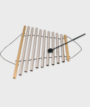 Tibetaanse Windgong met 12 Buisjes - Geluidstherapie & Meditatie Instrument