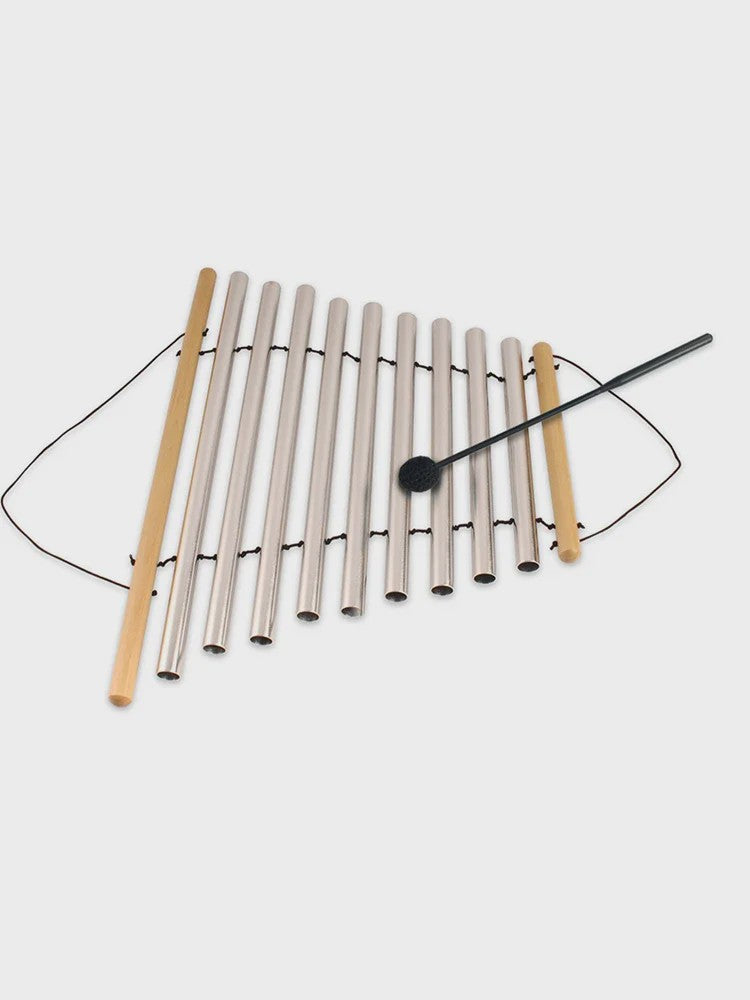 Tibetaanse Windgong met 12 Buisjes - Geluidstherapie & Meditatie Instrument