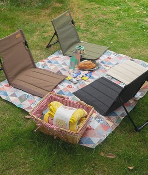 Opvouwbare Campingstoel - Lichtgewicht en Draagbare Loungestoel voor Buiten