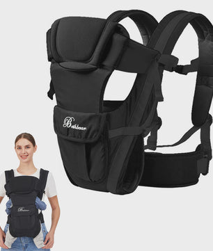 Ergonomische Baby Draagzak 4-in-1: Verstelbaar van Baby tot Peuter