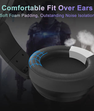 Jeecoo V20U USB Gaming Headset: Surround Sound, Noise Cancelling Microfoon & Comfortabele Oorkussens