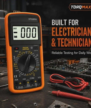 DT-9205A Digitale Multimeter - Draagbaar, Veilig & Betrouwbaar