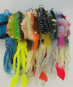 Zachte Inktvis Kunstaas 60g Luminous UV - Diepzee Vissen Trolling Lure