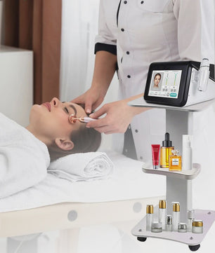 3-Laags Salon Trolley met Grote Capaciteit en 40KG Draagvermogen